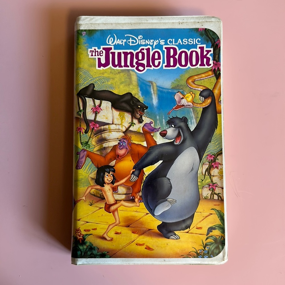 Walt Disney's Black Diamond Classic The Jungle Book VHS 1991